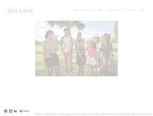 Tablet Screenshot of jonlove.com